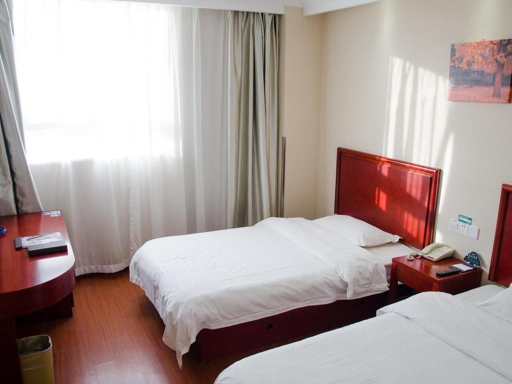 Greentree Inn Suzhou Railway Station North Square Haobainian Wedding Dress City Express Hotel Buitenkant foto