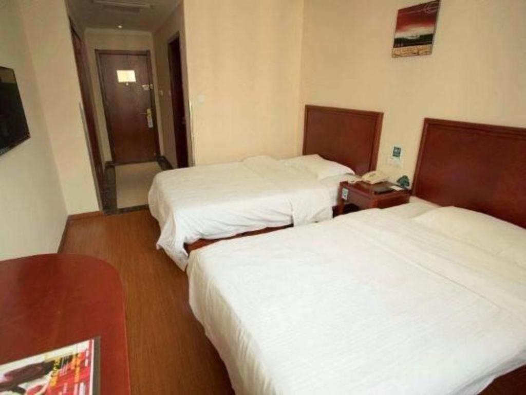 Greentree Inn Suzhou Railway Station North Square Haobainian Wedding Dress City Express Hotel Buitenkant foto