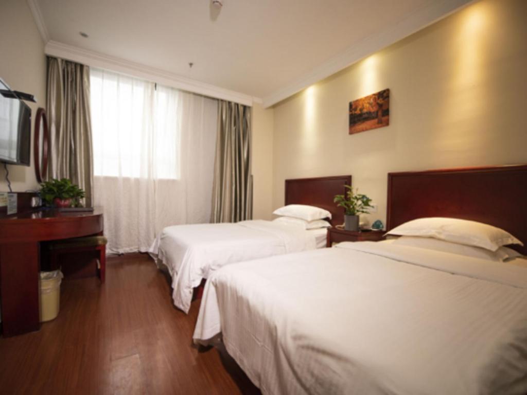 Greentree Inn Suzhou Railway Station North Square Haobainian Wedding Dress City Express Hotel Buitenkant foto