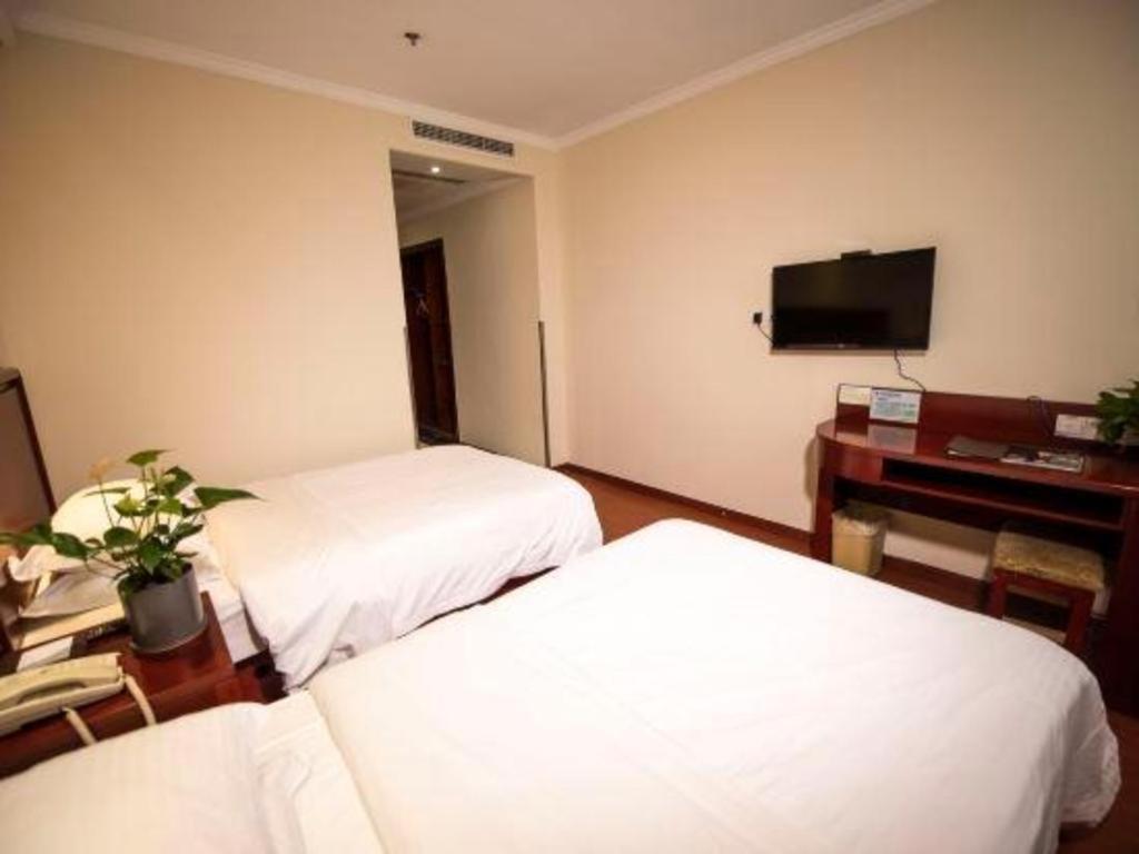 Greentree Inn Suzhou Railway Station North Square Haobainian Wedding Dress City Express Hotel Buitenkant foto